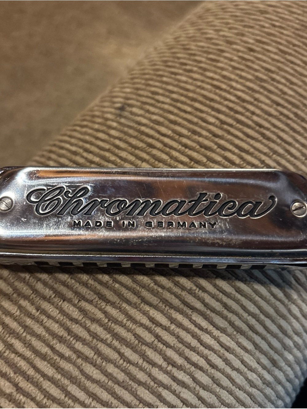 Chromatica Stainless Steel Harmonica - Silver